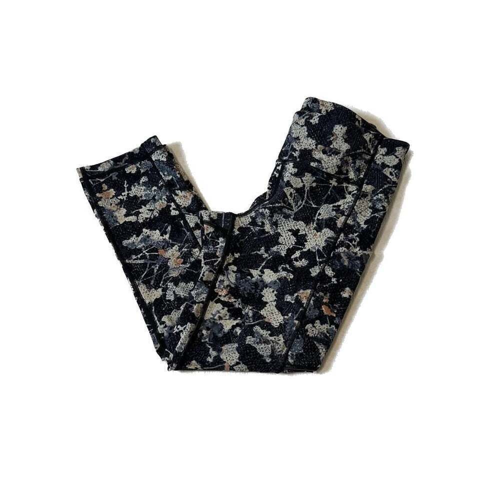 Lululemon Speed Up Crop 21" Spring Bloom Multi Floral Leggings Size 4